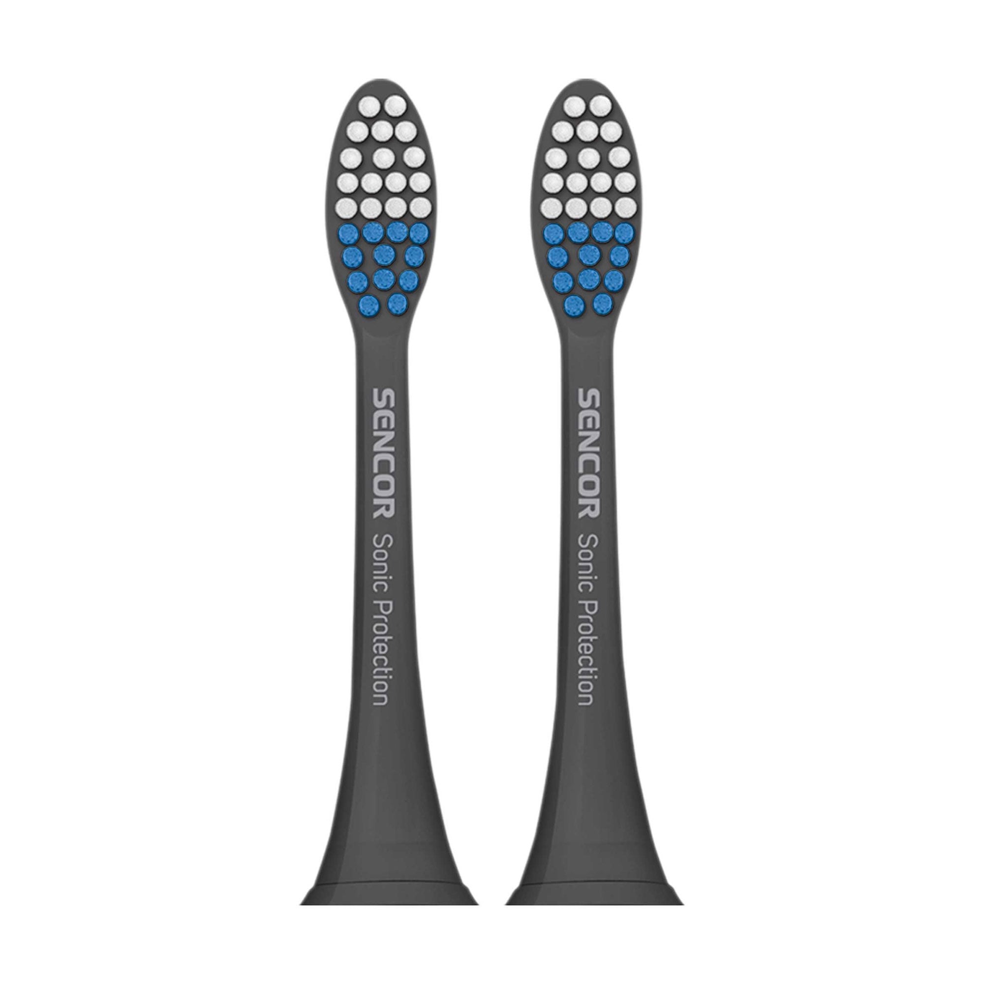 Змінні насадки для електричної зубної щітки Sencor Toothbrush Heads SOX 018 сірі, 2 шт